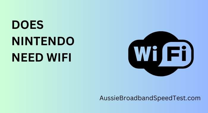 Does nintendo need wifi