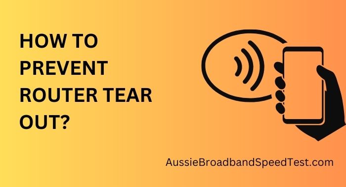 How to prevent router tear out